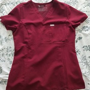 Figs Catarina scrub top